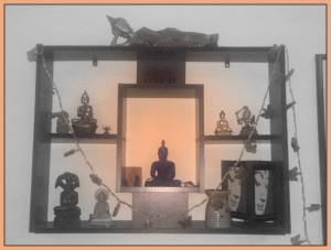 A collection of our Buddha idols from India and SEA